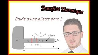 Etude dune ailette part 1  Transfert Thermique [upl. by Laroy812]