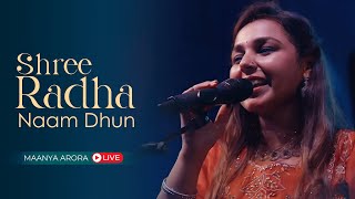 Shree Radha Naam Dhun in Germany  Maanya Arora LIVE [upl. by Bozuwa82]