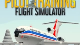 playing pilot training flight simulator [upl. by Portwine152]