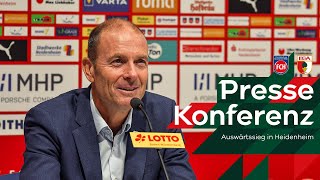 Pressekonferenz nach Heidenheim  Schmidt und Thorup [upl. by Bela]