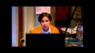 The Big Bang Theory Season 5 Episode 20 clip quotIm not gayI am metrosexualquot [upl. by Renell]