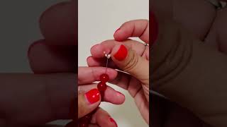 How to use clamshell bead tips on wire [upl. by Nwahsat]