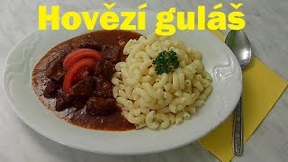 Hovězí guláš [upl. by Yeclehc]