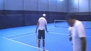 Rafael Nadal Improving Tennis Serve motion [upl. by Skyla]