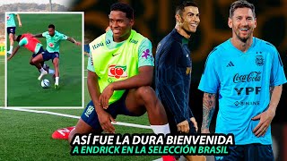 Así FUE el DURO RECIBIMIENTO a ENDRICK en la SELECCIÓN de BRASIL  MESSI y CRISTIANO LISTOS [upl. by Kryska]