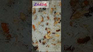 ZARDA sweet rice recipe  Delicious🤤 [upl. by Rednaskela239]