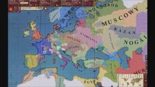 Victoria 2 Timelapse EU4 Starting Map [upl. by Pascale47]