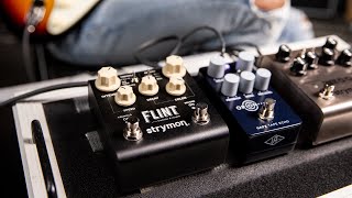 Strymon Flint V2 Tremolo amp Reverb  Demo and Overview with Rob Gueringer [upl. by Aknaib]