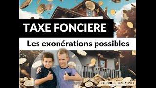 Réduire sa Taxe Foncière 2024  exonérations possibles et dates de paiement [upl. by Nador]