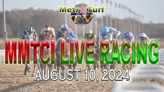 10 August 2024  Philippines Horse Racing Live  Metro Manila Turf Club Inc [upl. by Garrity]