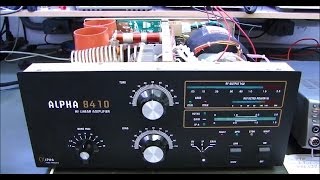 RF CONCEPTS  LINEAR AMPLIFIER ALPHA 8410  REPARO REVISÃO e TESTES [upl. by Norvil]