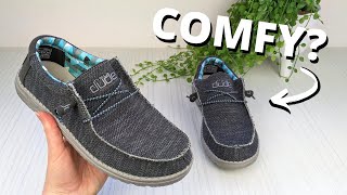 Are Hey Dudes Comfortable REVIEW and Design Breakdown [upl. by Drawoh]