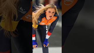 The Most Beautiful skater in the World Jutta Leerdam short track short track speed skating [upl. by Noryak]