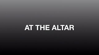 At The Altar  ELEVATION RHYTHM  Lyric Video [upl. by Araik]