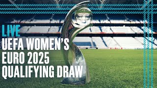 LIVE  UEFA Women’s EURO 2025 Qualifiers Draw  Scotland National Team [upl. by Bhatt]