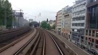 Führerstandsmitfahrt SBahn Berlin von Ahrensfelde nach Berlin Zoo [upl. by Kam]