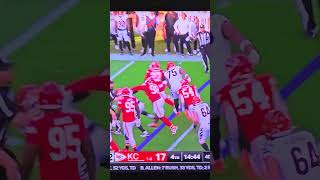 Bengals vs Chiefs  nfl2024 footballshorts short youtubeshorts chiefs [upl. by Rima]