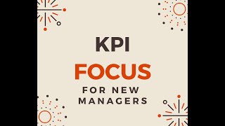 Store Manager Academy Week 2 Lesson 2  KPI FOCUS [upl. by Rae]