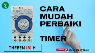 Cara perbaiki timer Theben 181h [upl. by Bellanca549]