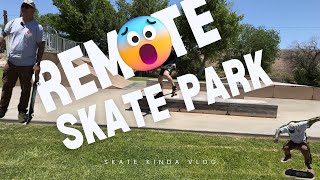 Nevadas HIDDEN Gem Skate Park You Wont BELIEVE Where It Is [upl. by Rtoip]