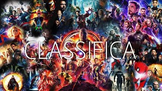 classifica film marvel studios [upl. by Atims]