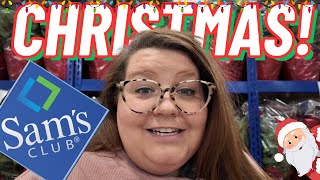 Sams Club  NEW Christmas Merchandise  Shop and Haul [upl. by Tayyebeb]