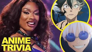 Megan Thee Stallion Tests Her Anime Knowledge  REACTION [upl. by Niobe800]