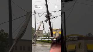 Tornado Causes Damage in Slidell Louisiana [upl. by Neelra]