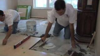 How To Install 24X24 Porcelain Tile Step By Step [upl. by Jemine]