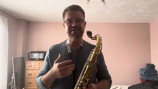 Saxophone embouchure for full tone [upl. by Adabelle]