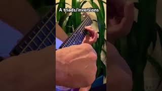 A triadsinversions guitarpractice triad inversions [upl. by Rudich]