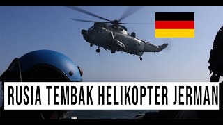 KAPAL RUSIA TEMBAK HELIKOPTER MILITER JERMAN DI LAUT BALTIK [upl. by Kobi]