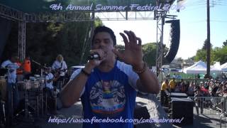 9no Annual Summer Festival Jerry Rivera quotLlorarequot [upl. by Kaycee387]