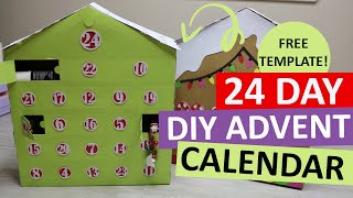 DIY Gingerbread Advent Calendar  Tears Open [upl. by Lavery]