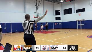 NISH vs MAY Basketball [upl. by Tierney]