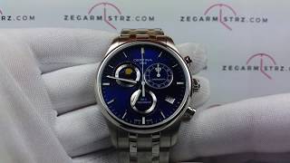 Zegarek Certina DS 8 Chronograph Moon Phase Precidrive DS8 C0334501104100 C0334501104100 [upl. by Ennairrek298]