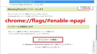 Chrome NPAPI有効設定 [upl. by Analiese]