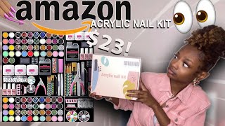 Amazon nail kit for beginners  is it any good  Reshe [upl. by Cichocki]