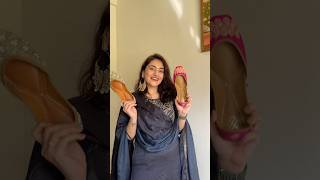 Festive wear Juttis diwalifootwear jutti jutticollection ashortaday [upl. by Anirda162]