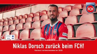 Niklas Dorsch zurück beim FCH [upl. by Lorant]