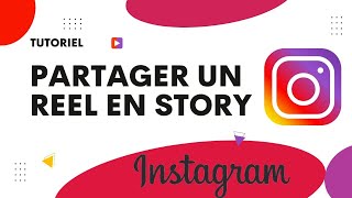 Comment partager un reel dans sa story Instagram [upl. by Forest]