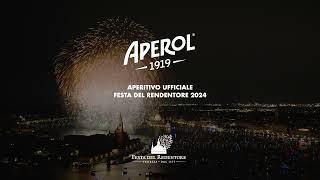 Aperol  Aperitivo Ufficiale Festa del Redentore 2024 [upl. by Joselow867]