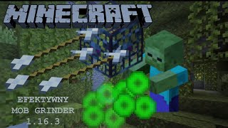 JAK ZROBIĆ SZYBKI I WYDAJNY MOB GRINDER 30LVL W 10 MINUTMINECRAFT 116 I WYŻEJ [upl. by Rraval216]