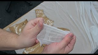 HOW TO CREATE A POWER MESH HOOD  SILICONE MASK MAKING [upl. by Ares]