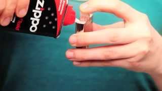 How to Refill a Zippo Lighter [upl. by Calan598]