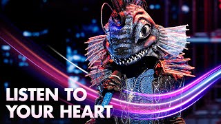 Zeeduivel  ‘Listen To Your Heart’  The Masked Singer  Seizoen 4  VTM [upl. by Philender]