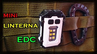 Mini Linterna llavero para EDC  Prepper [upl. by Colis]