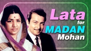 Lata Mangeshkar for Madan Mohan HD Jukebox  Top 10 Lata songs for Music Director Madan Mohan [upl. by Sidonius]