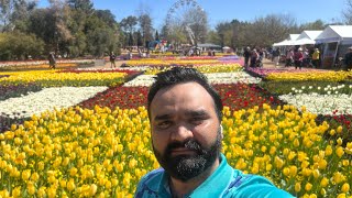 Floriade Festival Australia  Floriade  Flower  Australia  Food  Paralympic Team 🇦🇺 [upl. by Atirahc]