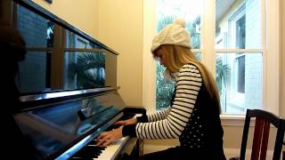 Lara plays ABBA The Winner Takes It All piano cover [upl. by Lowrance]